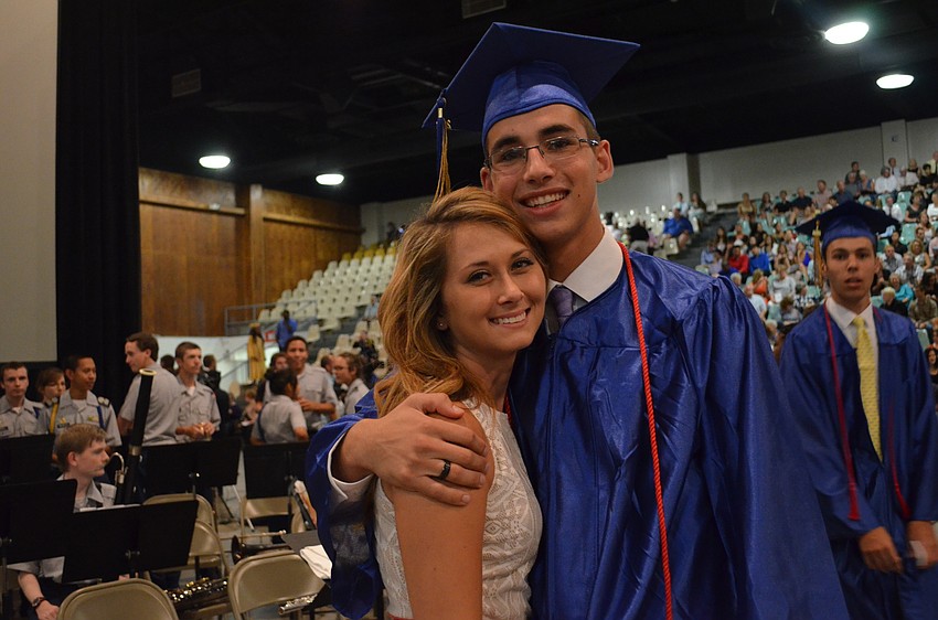 Brianna Butler and Joshua Huff