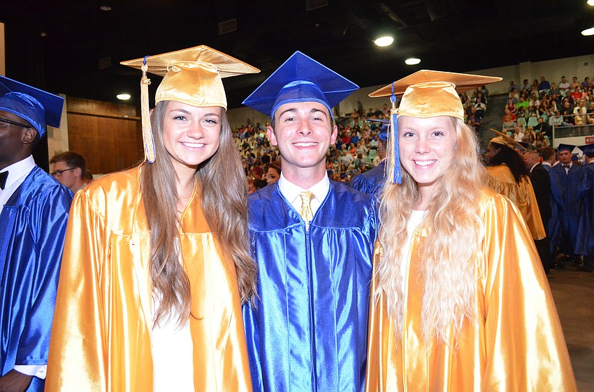 Lauren Gable, Jordan Mehl and Emily Burke