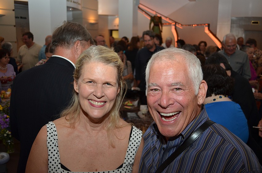 Helen Jean Russell and Peter Amster