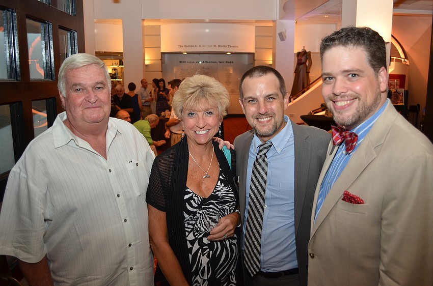 John Rooney, Joanne Whitchord, Jonathan Courtemanche and Scott Gunn