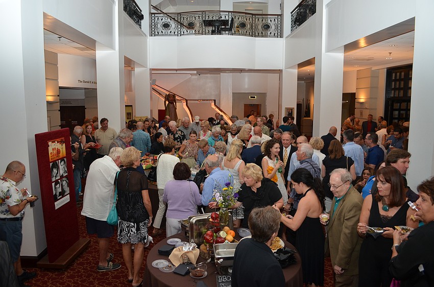 Reception for “Woody Sez: The Life and Music of Woody Guthrie” at Asolo Repertory Theatre