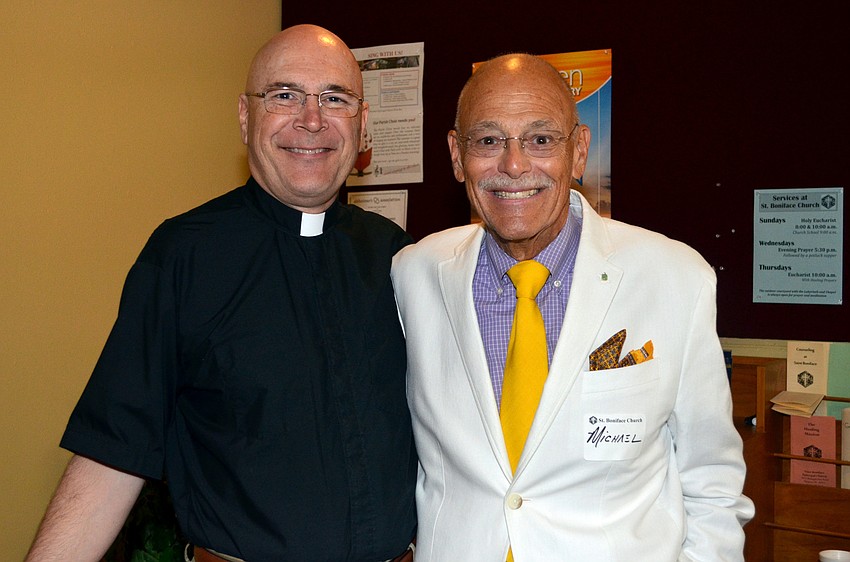 Fr. John Hall and Michel Fiorentino