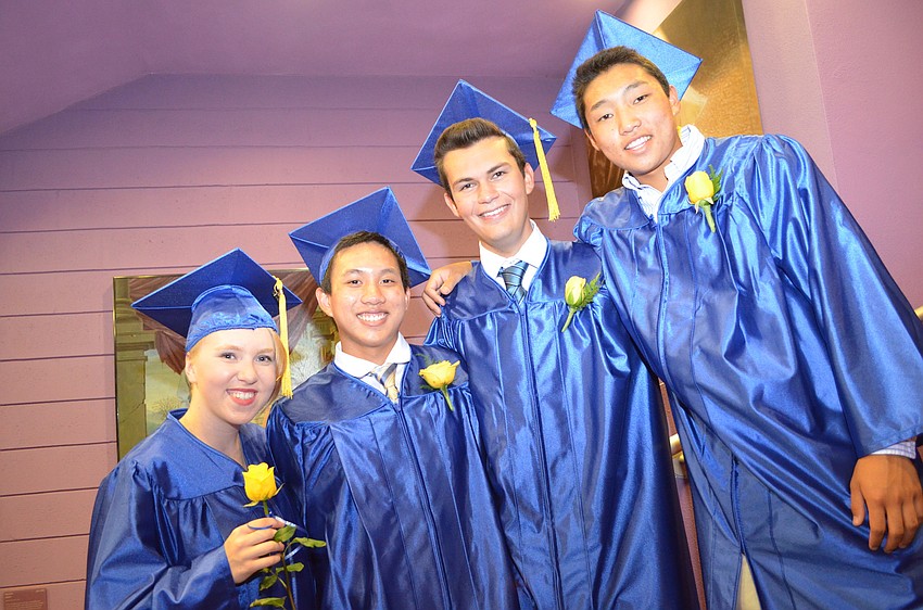 Bailey Macejak, Jackie Lu, Glen Lobel and Andrew Lee