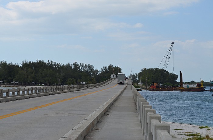The Longboat Pass Bridge on the north end of the Key will have intermittent lane closures for bridge maintenance work starting Monday, June 1.
