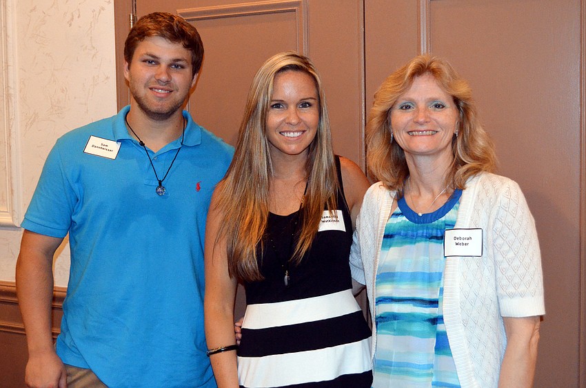 Sam Dannheisser, Samantha Watkinson and Deborah Weber