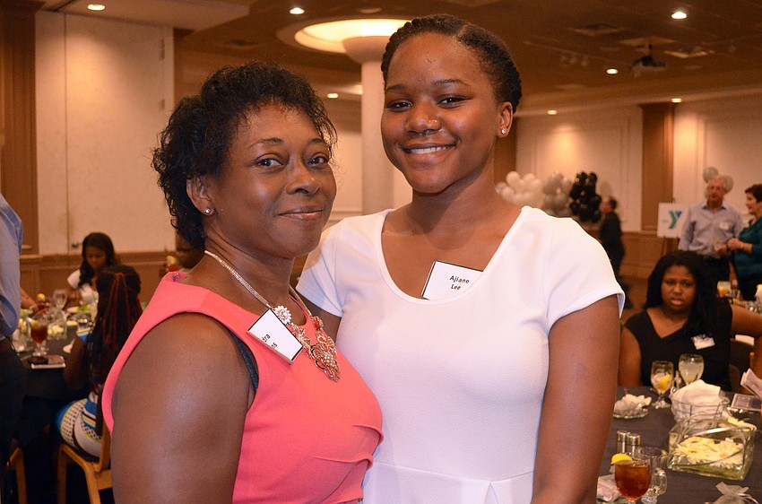 Sandra Eddins and Ajiane Lee