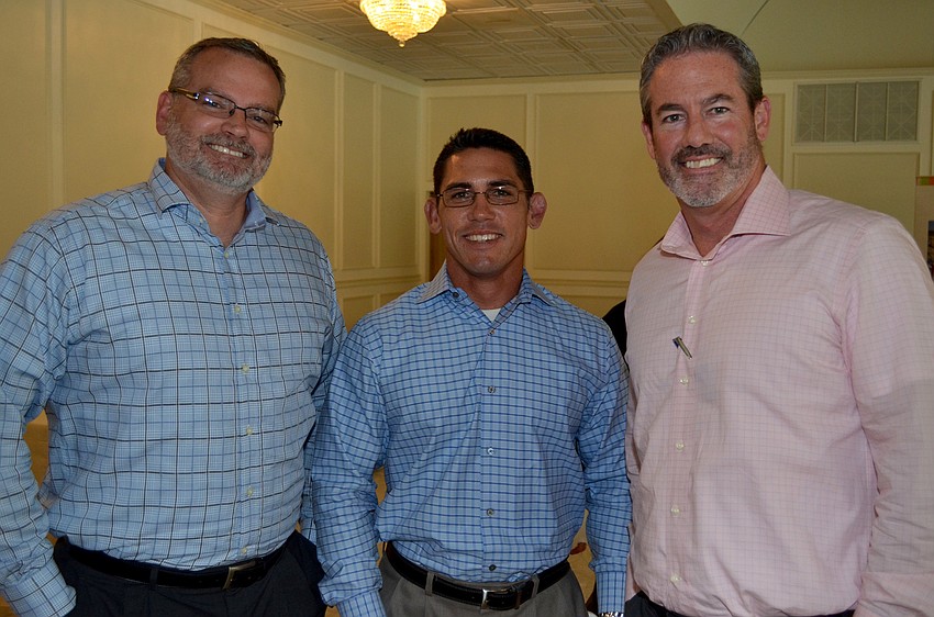 Creig McColl, Matt Bower and Jamie Dunnam