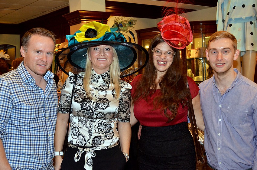 Dalibor and Slavka Kubicar with Samantha and Kerry Mills