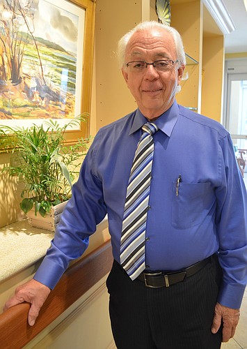 The rehabilitation center at Pines of Sarasota is a point of pride for retiring CEO John Overton. Photo by Amanda Morales