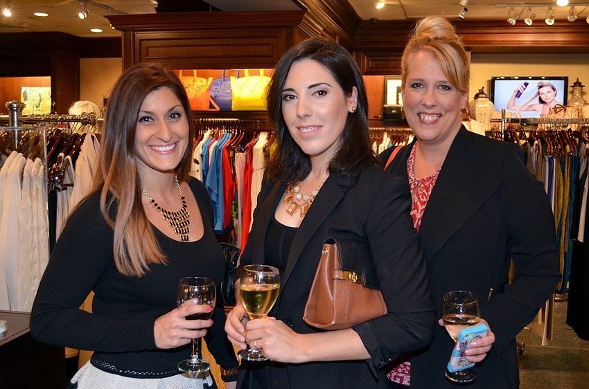 Shauna Malgieri, Rachel Leach and Shellie Benson