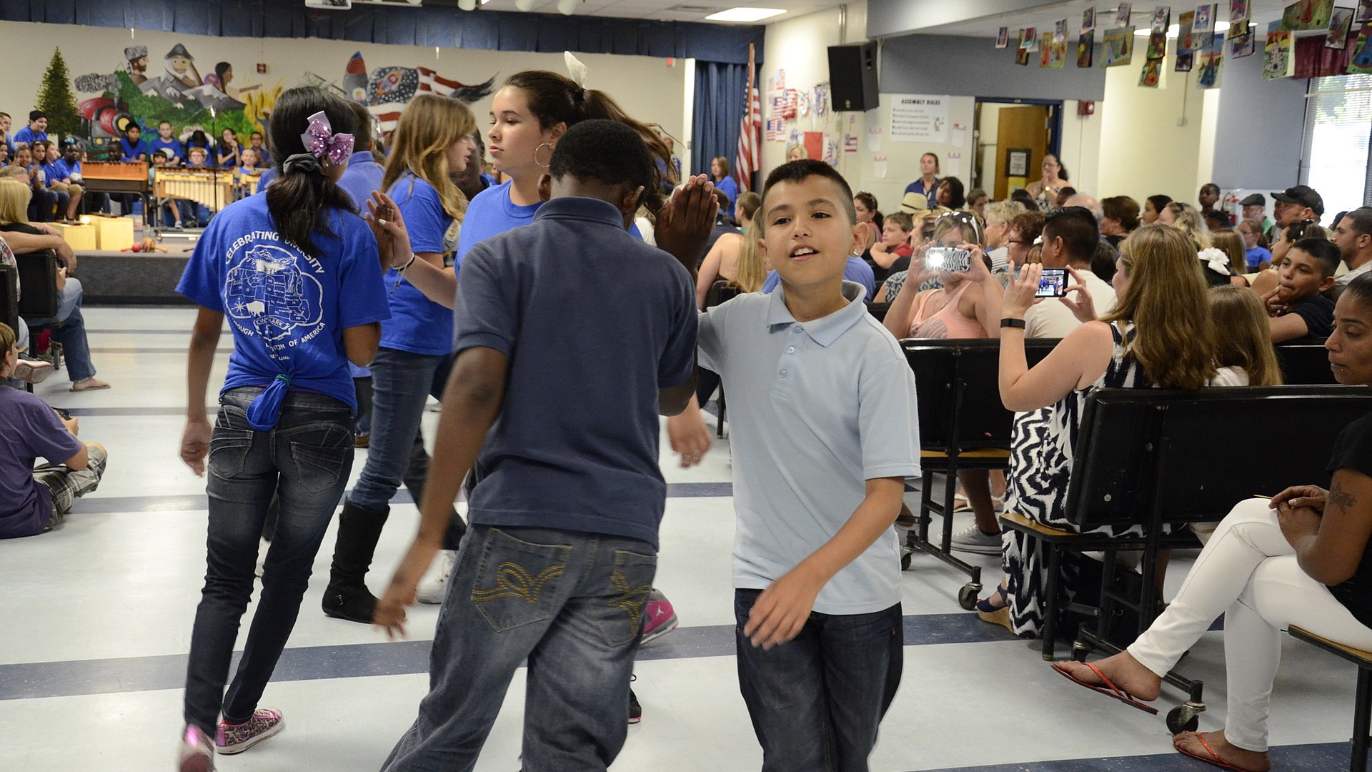 Bashaw Elementary celebrates North America at Art and Music Festival