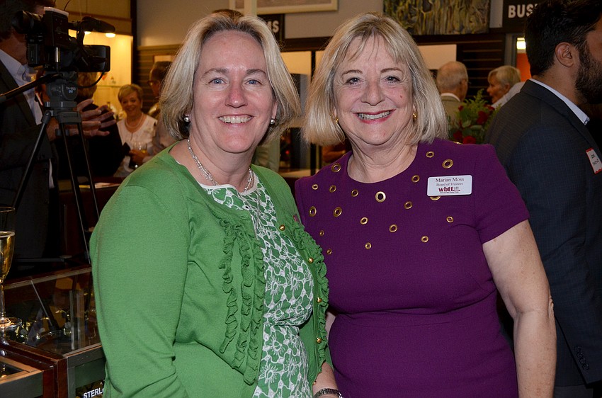 Julie Leach and Marian Moss