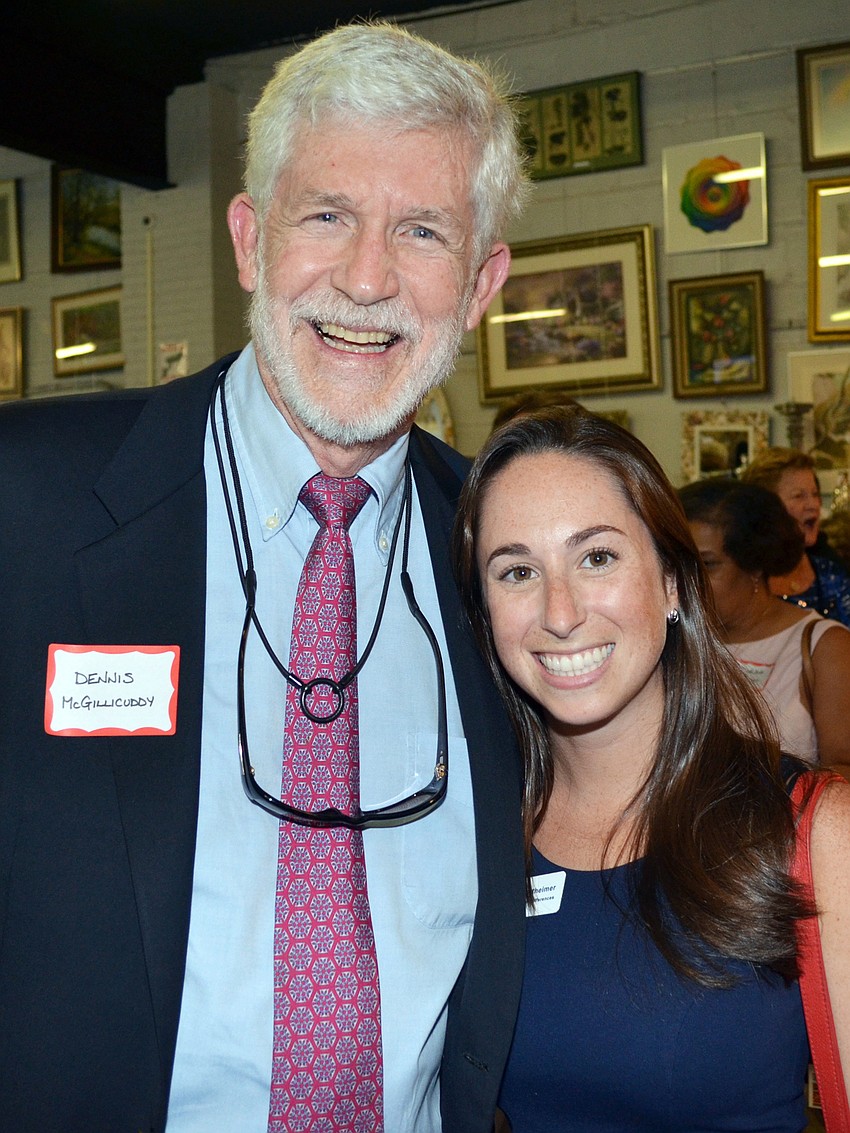 Dennis McGillicuddy and Sarah Wertheimer