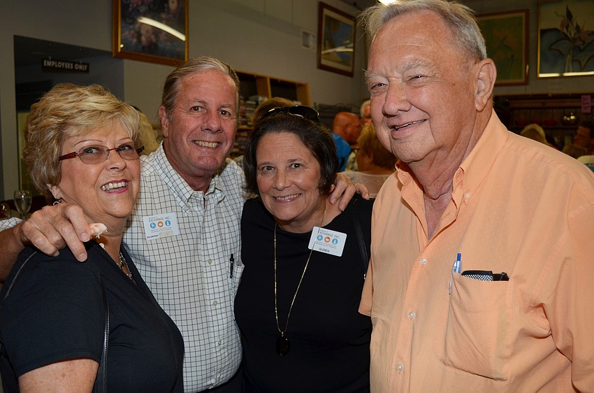 Kathie Snyder, Jim Crum, Glenda McMurray and Jim Snyder