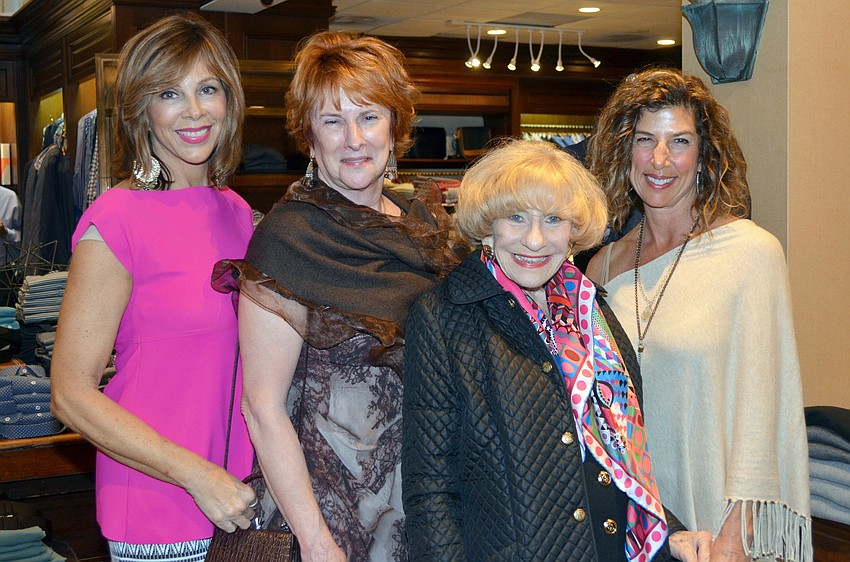 Debbie Dannheisser, Pat Martin, Flori Roberts and Dawn Epstein