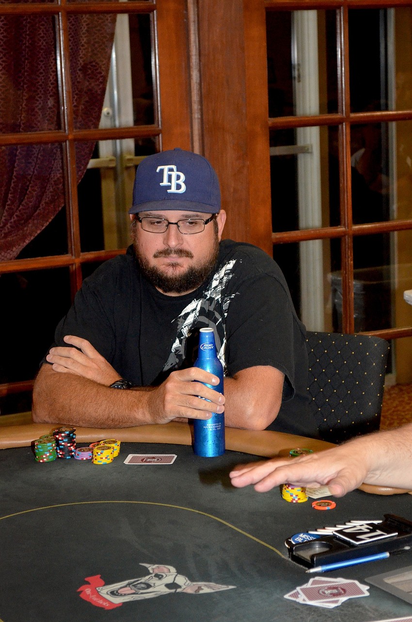 Brian Niehaus sizes up his opponents.