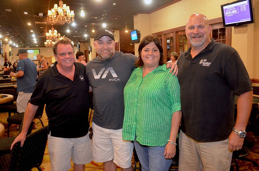 Brad Stewart, Mike Gatz, Alana Tomasso are working with Craig Merrill, of Zambelli Fireworks, to provide a show in the sky on the 4th of July.