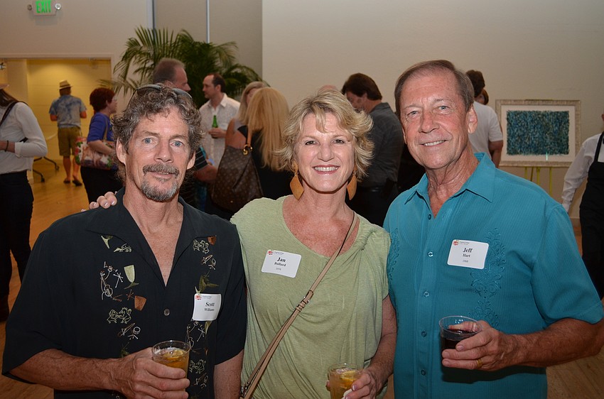 Scott Williams, Jan Bullard (1976) and Jeff Hart (1968)