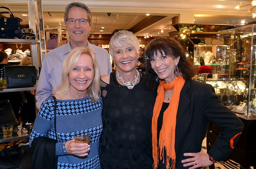 Matthew and Maureen Morris with Linda Kerawy and Carolyn Michel