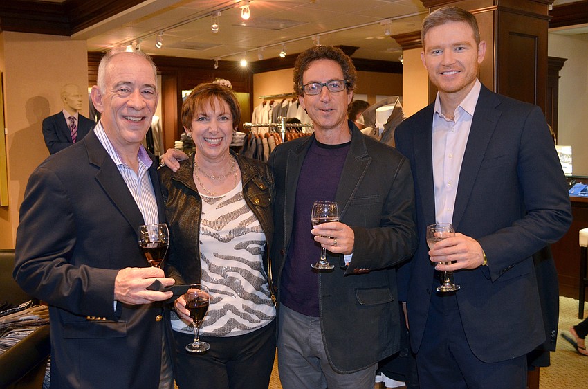 Stan and Luci Sunshine with Co-Chair Mitchell Epstein and Tim Fannin