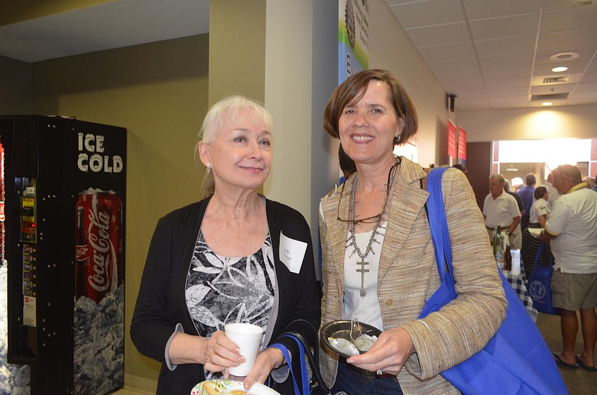 Judy Hoover and Gretchen Stricker