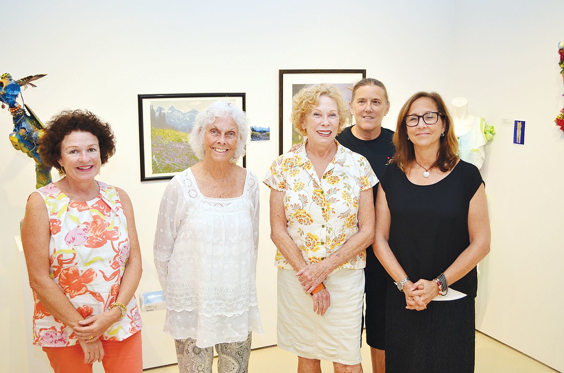 A group of 20-plus members of the Art Center Sarasota, including Bettina Sego, Jane Sydney, Judith Collier, Wendell Graham and Lisa Berger, traveled to Cuba for the Havana Biennial. They hope to return in 2017. Photo by Nick Reichert.