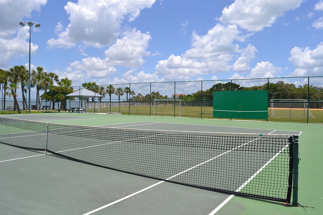 Bayfront Park, 4052 Gulf of Mexico Drive, will be revamped as part of a $3.1 million project that includes tennis, pickleball and a kayak launch among other new offerings. File photo