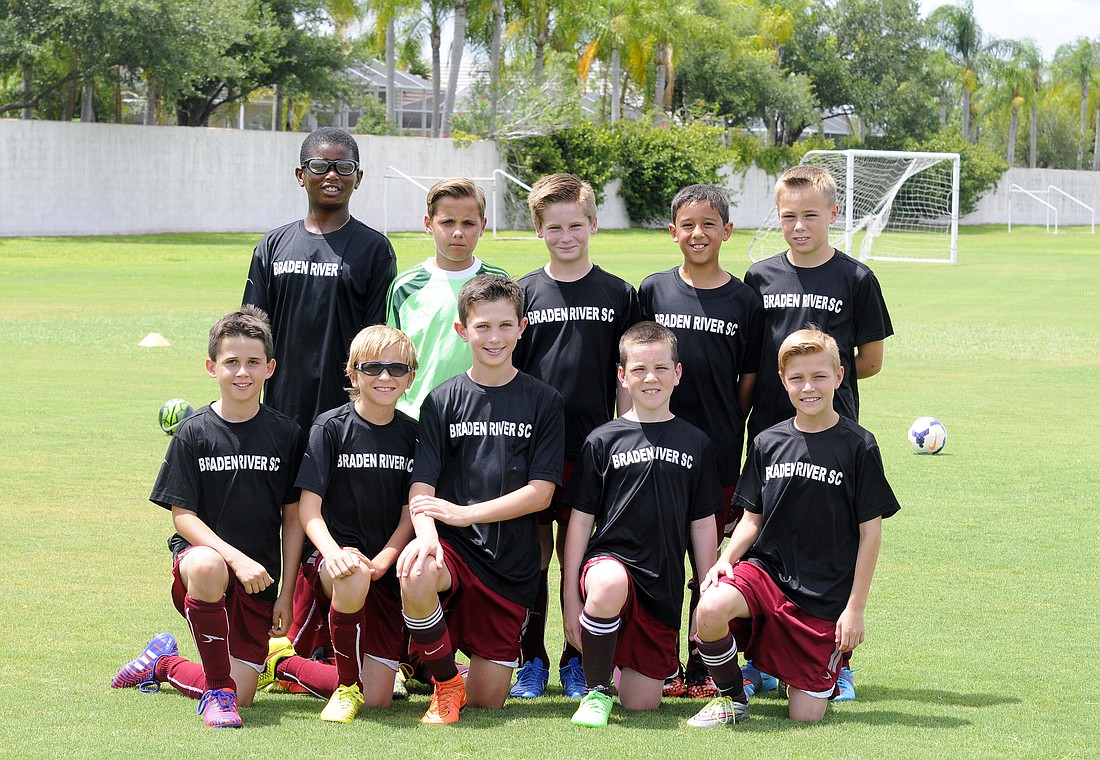 The Braden River Rage U11 boys team won its last two tournaments of the season to earn a No. 9 state ranking. Photos by Jen Blanco