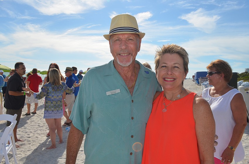 Bob Benson, of Interstate, and Lisa Benson, of Band Gates & Dramis