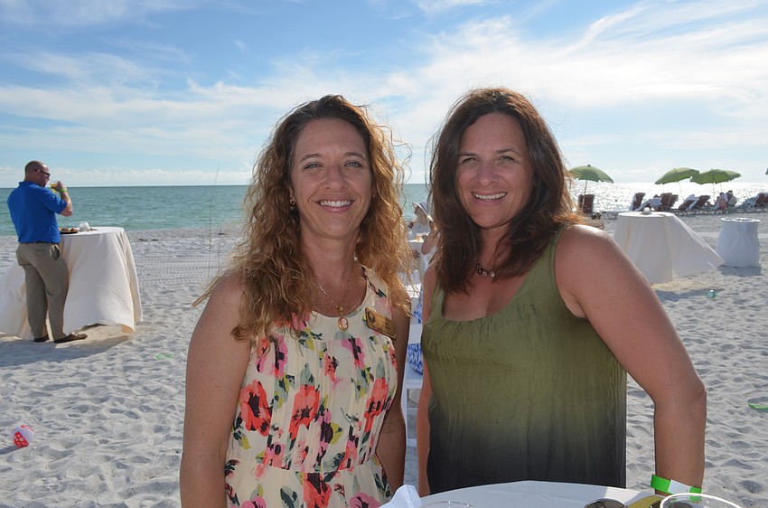 Sarah Schebel, preschool director of St. Boniface Church, and Susan Carney, of Faith Early Learning Center