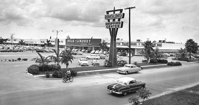 Sarasotaâ€™s first Publix anchored the Ringling Shopping Center for more than 50 years. Photo courtesy of Rex Carr / city-data.com