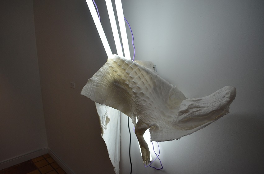 Featured art work from Florida resident artists in the “(A) State of Florida Group Exhibition”