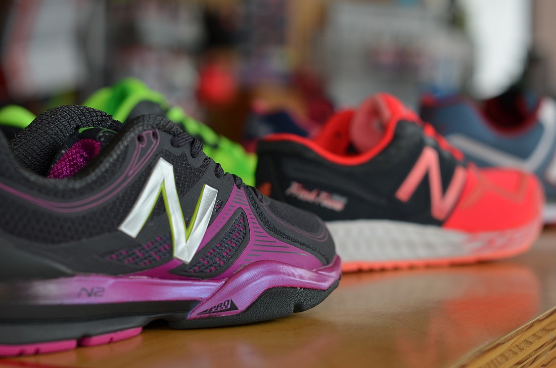 New Balance Sarasota carries a variety of athletic shoes from lifestyle, to tennis to running to golf.