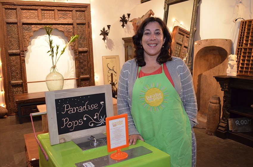 Linda Benjamin of Paradise Pops.