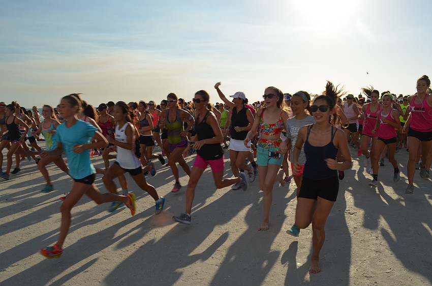 Following the Summer Beach Run was a 5K for runners of all levels.