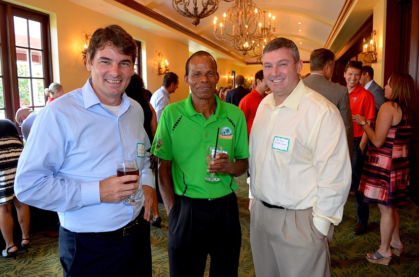 Stu Henderson, Franklyn Robinson and Steve Padgett are sports, and Tampa Bay Buccaneers, fans.