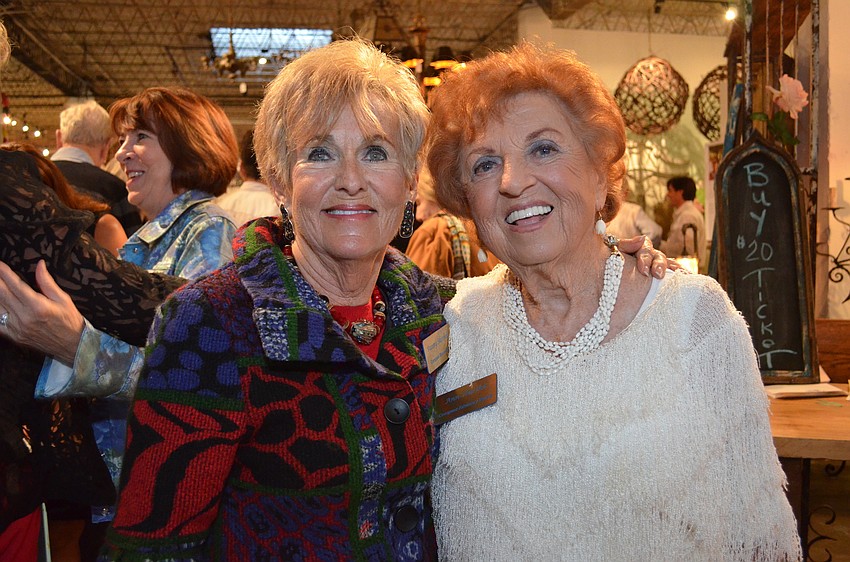 Bunny Skirboll and Compeer Founder at Compeer Gulf Coast Ann Hartka.