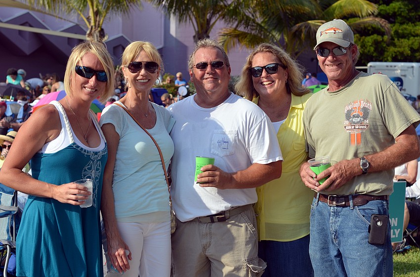 Katie Howard, Susan Britz, Rick Emery, Dawn Howard and Mark Britz