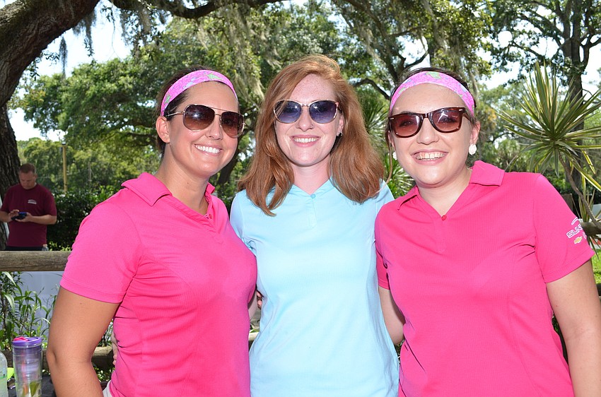 Cathy Chung, Lindsay Jones and Kristyne Kosenkov