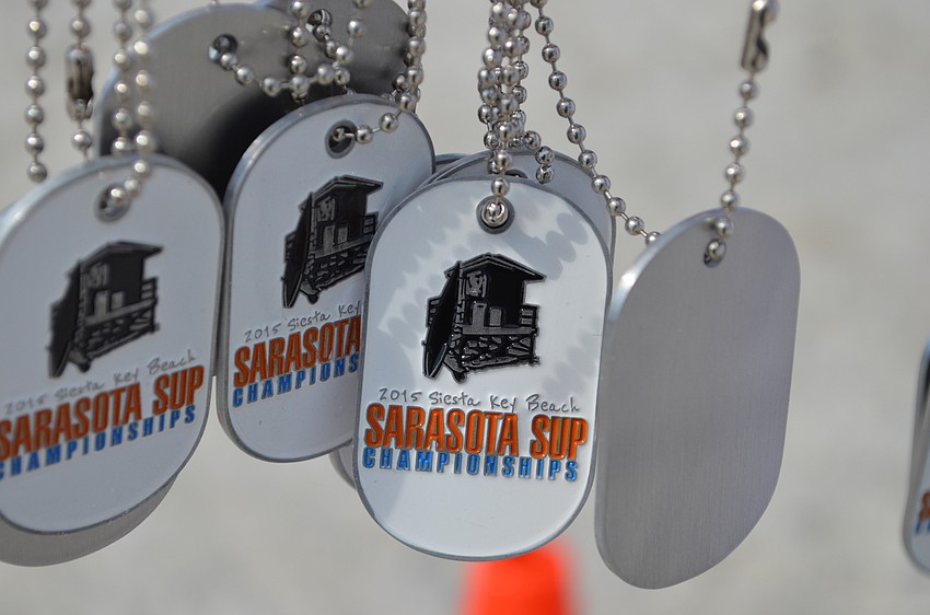 Chain medals were given to participants.