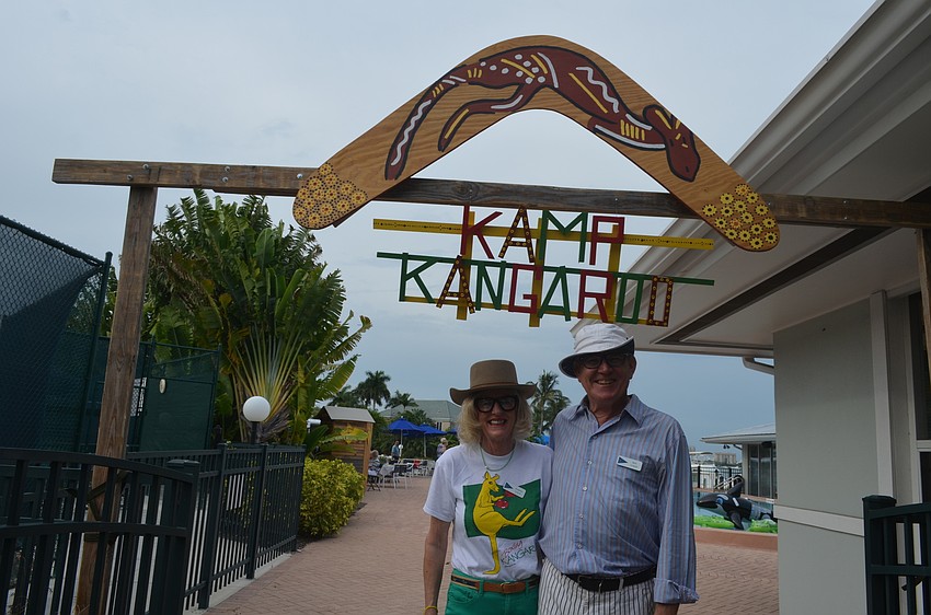 Party hosts Annette and Bill Lloyd