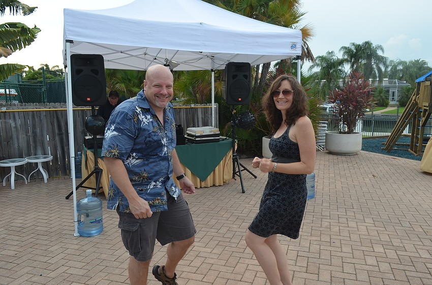 Kyle and Alyssa Stanford enjoy a night of dancing.
