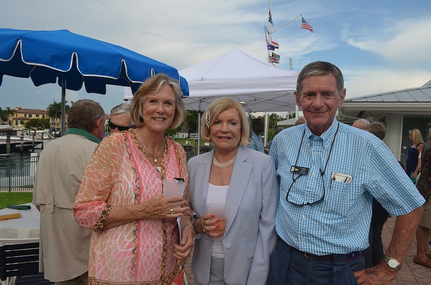 Susan Seery, Joyce Steele and Secretary Mike Seery