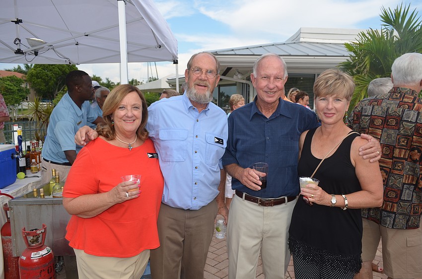 Bonnie McIntyre, Bill Noonan and John and Laura Pether