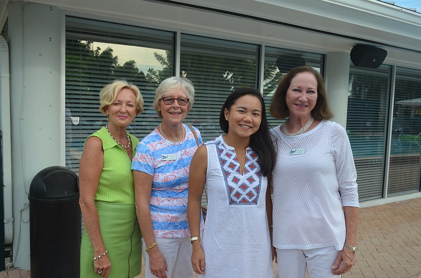 Gail Forest, Poutchi Janssen and Jackie and Christina Landry