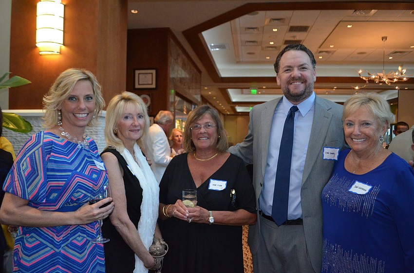Jill Gustafson, Penny Breton, Anne Fiore, Chad Campbell and Judie Gustafson
