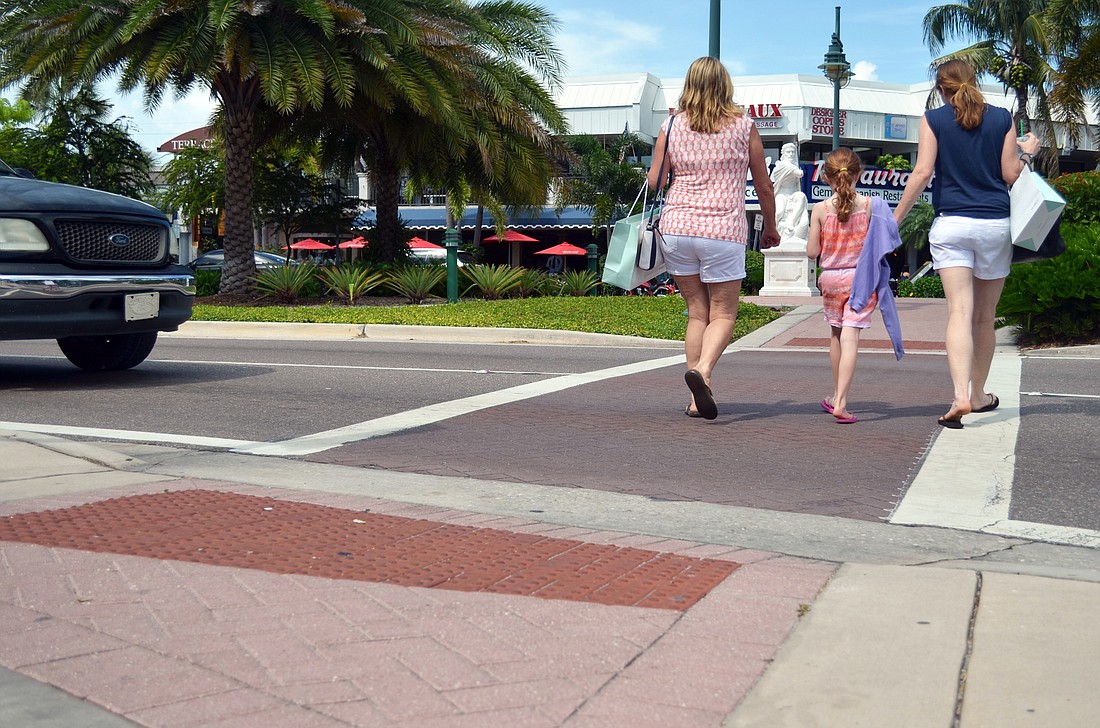A Longboat Key commissioner has ways he believes Longboaters can avoid St. Armands Circle and its pedestrians so they can get back to the Key faster. .