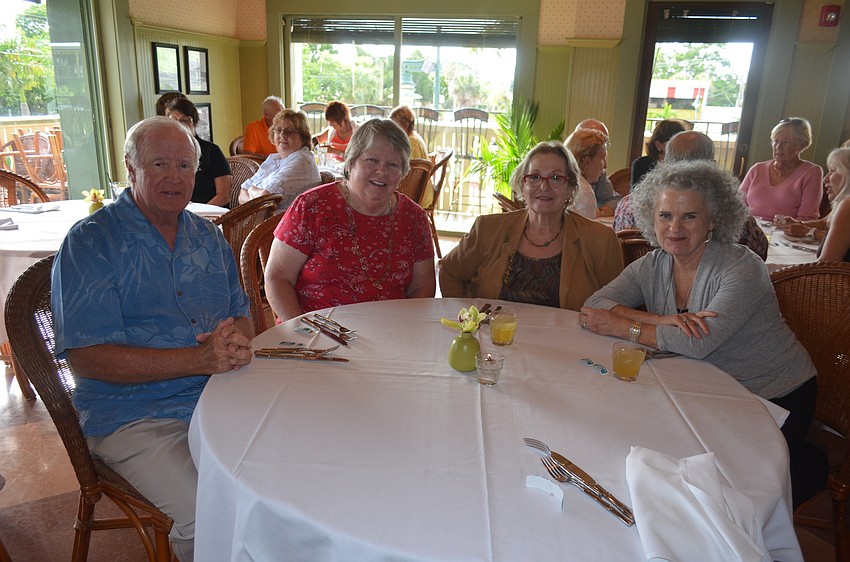 Roger and Nancy Deckard, Claire Shaw and Terry Winters