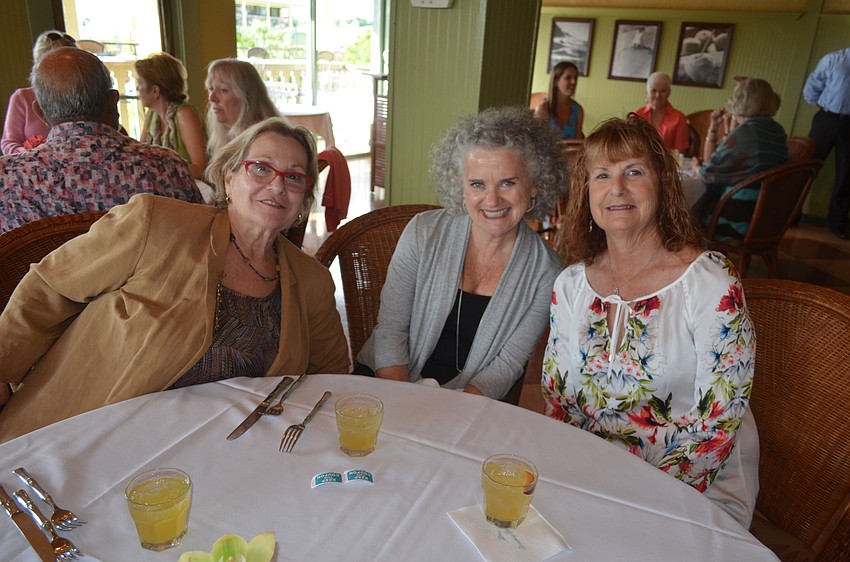 Claire Shaw, Terry Winters and Barb Semel Parkhurst