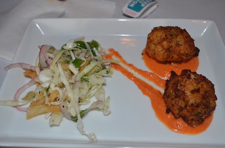 The conch fritters were made with the Spice & Tea Signature Spice blend.